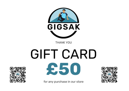 GIGSAK gift card for £50 GBP